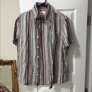 Striped Short Sleeve Shirt